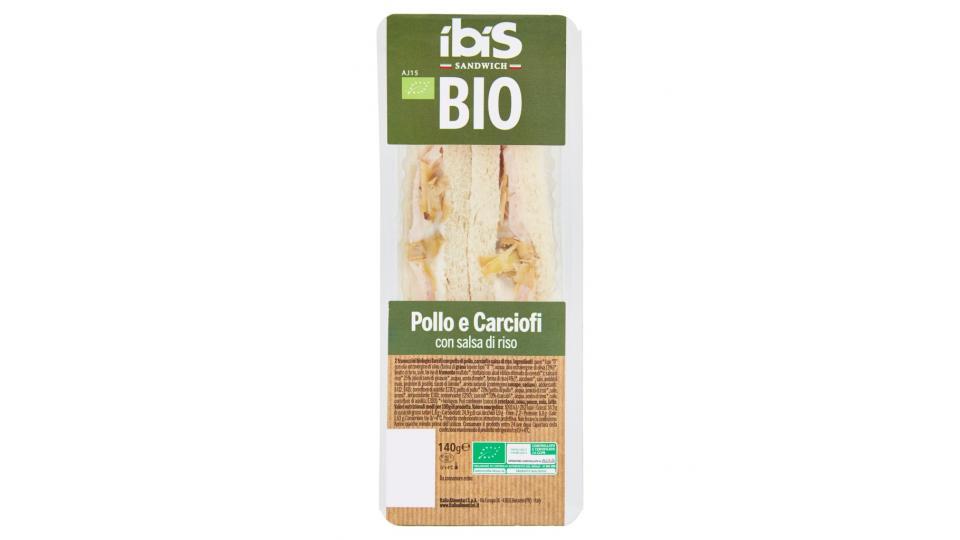 Sandwich Bio Pollo e Carciofi con Salsa di Riso