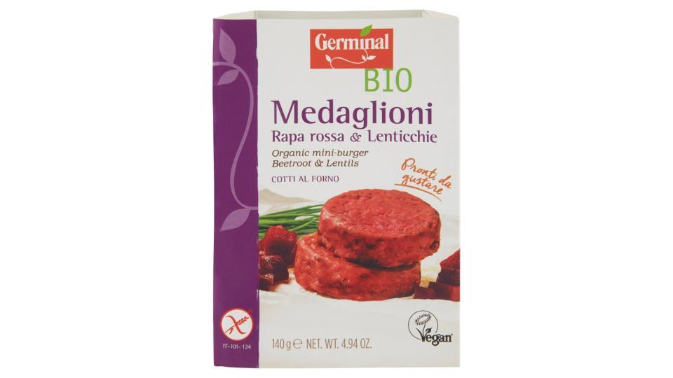 Bio Medaglioni Rapa Rossa & Lenticchie