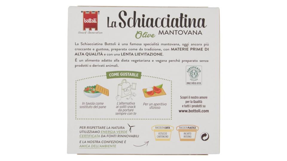 La Schiacciatina Mantovana Olive 4 x 37,5 g