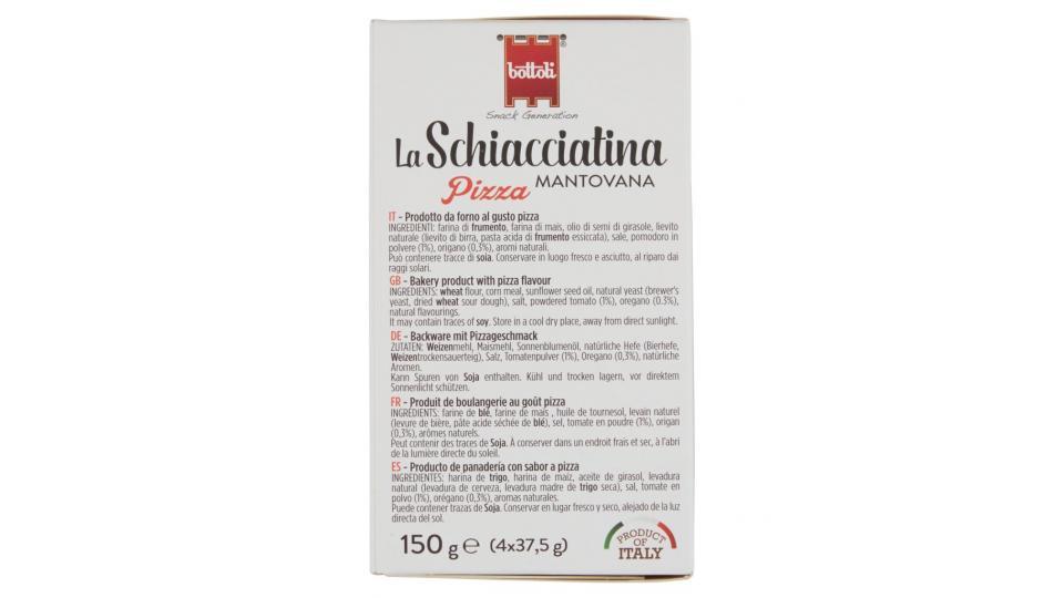 La Schiacciatina Mantovana Pizza 4 x 37,5 g