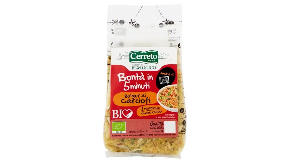 Bontà in 5 Minuti Bulgur ai Carciofi Bio