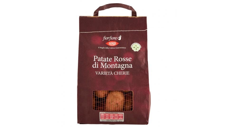 Patate Rosse di Montagna Varietà Cherie 1,5 Kg