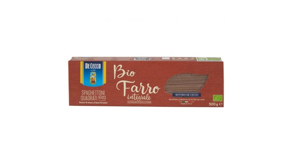 Bio Farro Integrale Spaghettoni Quadrati N°413