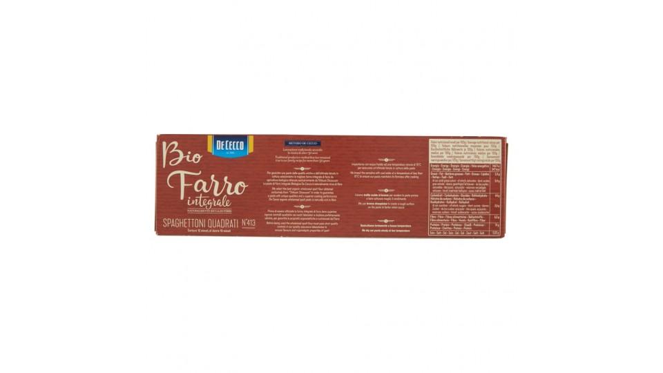 Bio Farro Integrale Spaghettoni Quadrati N°413