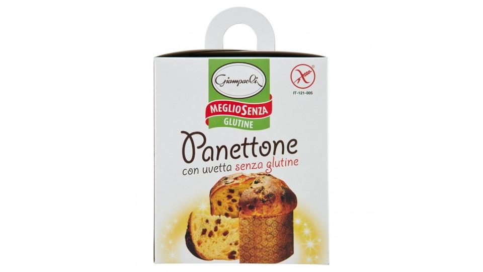 Megliosenza Glutine Panettone con Uvetta senza Glutine