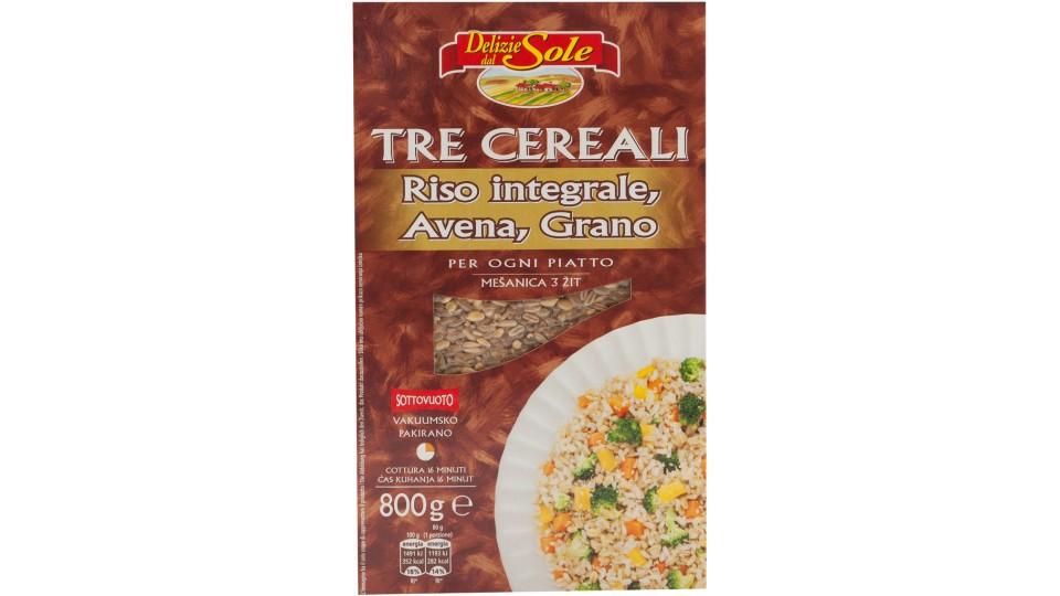 3 Cereali Riso Integrale Avena Grano