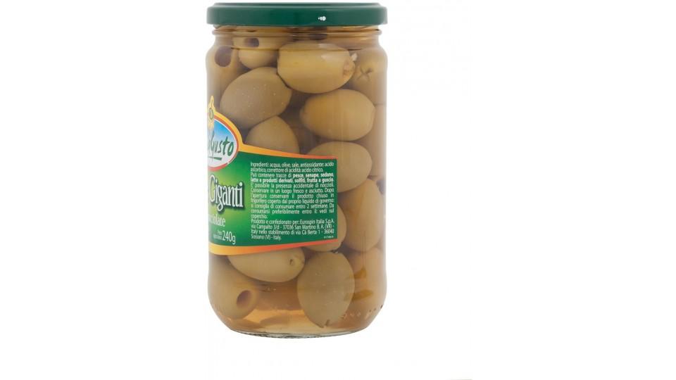 Olive Verdi Giganti Denocciolate