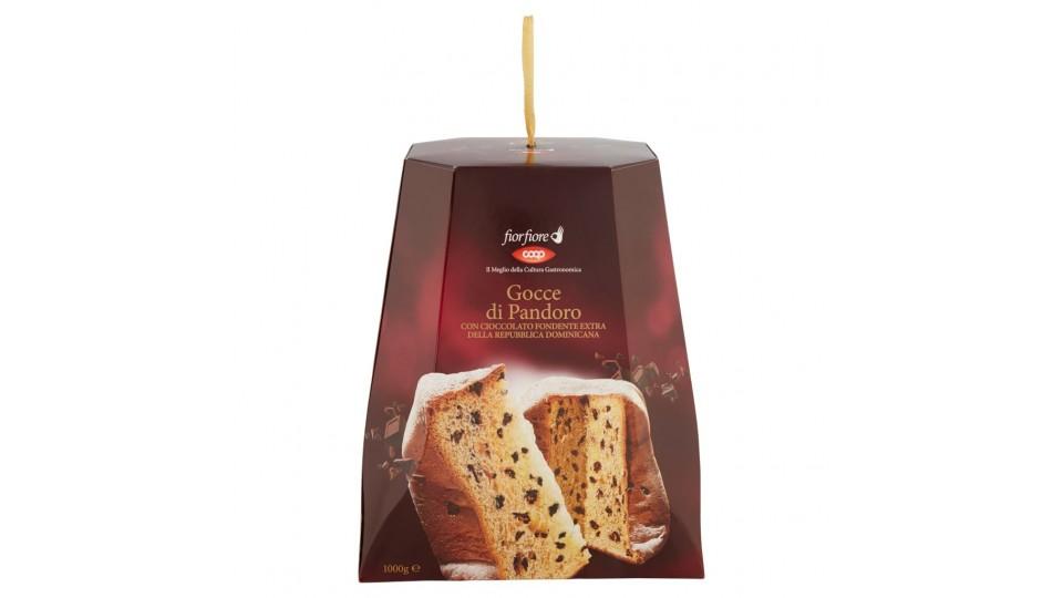 Gocce di Pandoro con Cioccolato Fondente Extra della Repubblica Dominicana