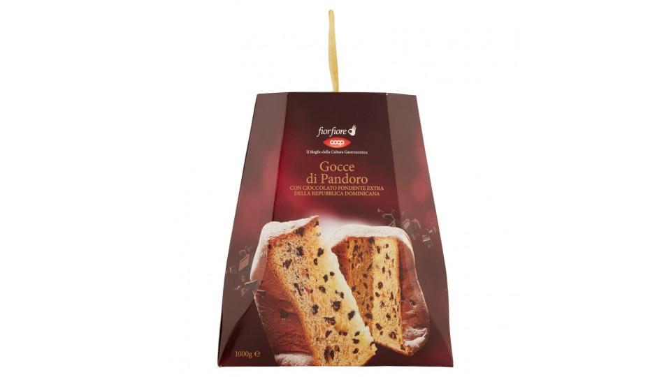 Gocce di Pandoro con Cioccolato Fondente Extra della Repubblica Dominicana