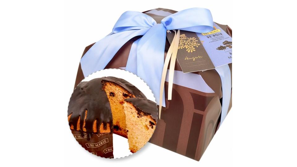 Panettone Re Noir Cioccolato Extra Fondente 