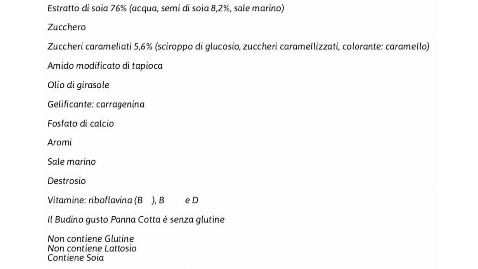 Il Budino Gusto Panna Cotta al Caramello