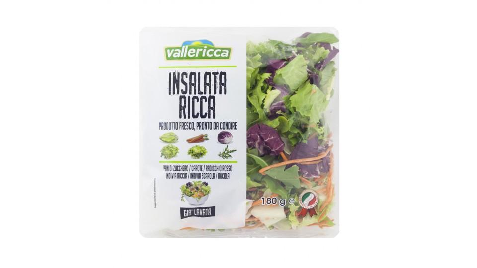 Insalata Ricca con Carote e Radicchio Rosso