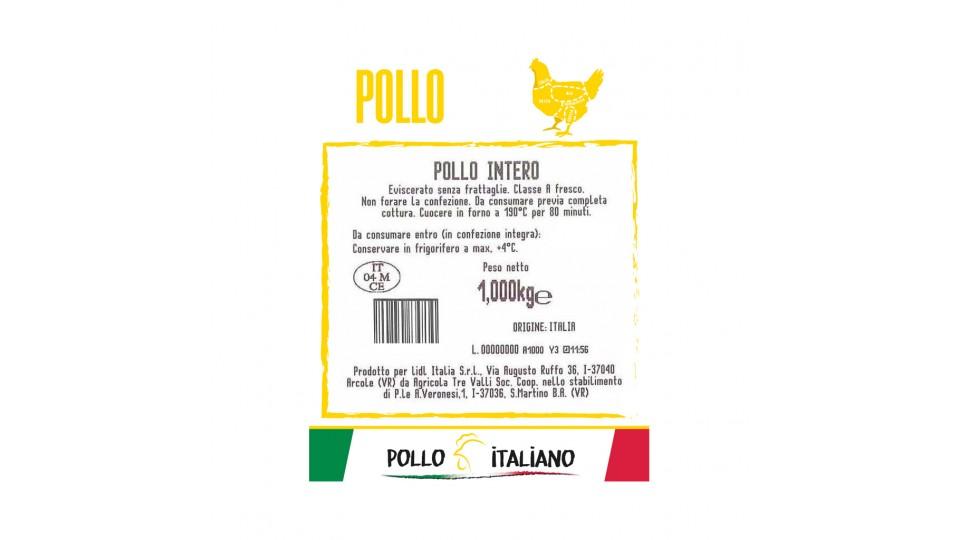 Pollo Intero 100% Carne Italiana