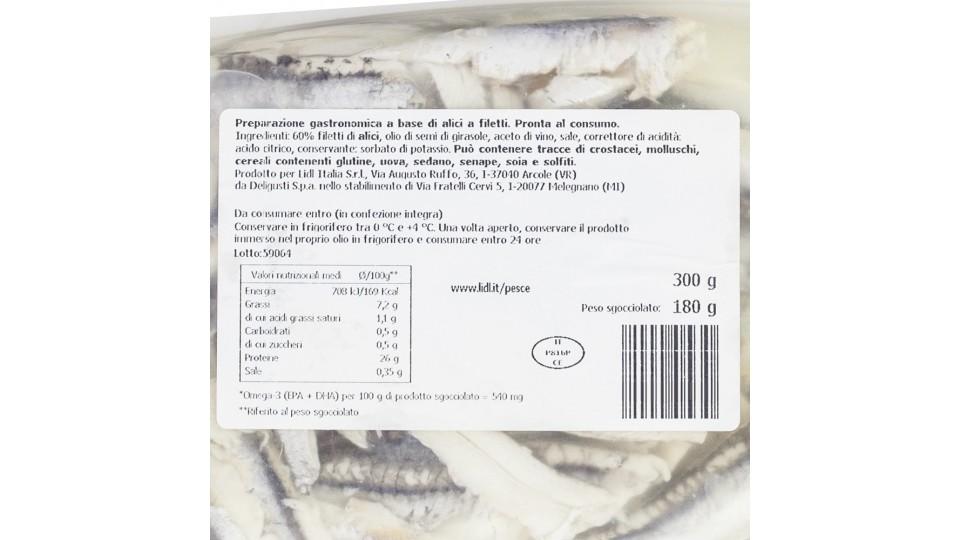 Filetti di Alici Marinate