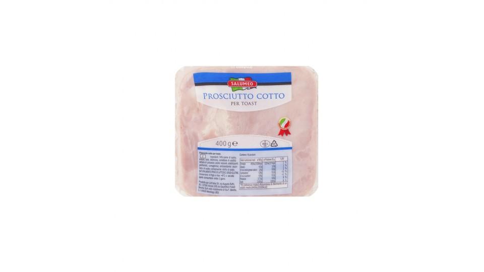 Prosciutto Cotto per Toast, al Trancio