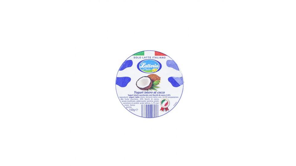 Yogurt Intero Cocco Solo Latte Italiano