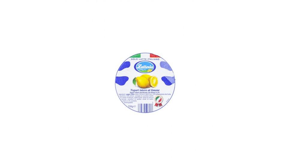 Yogurt Intero Limone Solo Latte Italiano