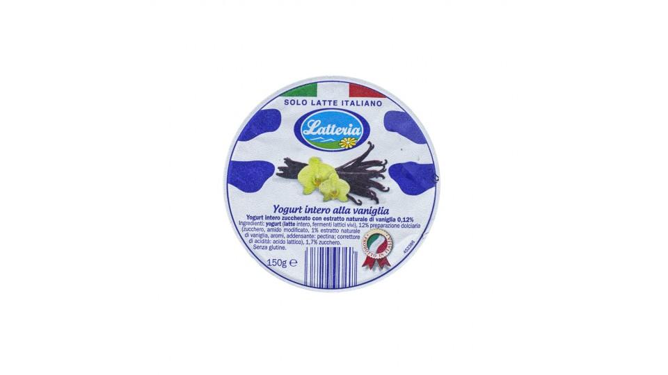 Yogurt Intero Vaniglia Solo Latte Italiano