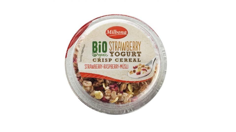 Yogurt Bio con Müsli Croccante Fragola