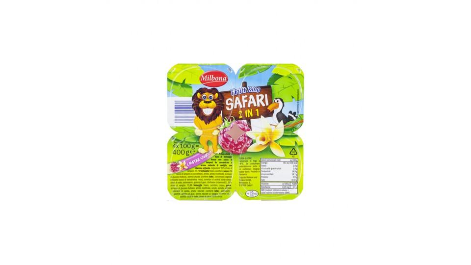 Fruit King Dessert Lampone-vaniglia per Bambini