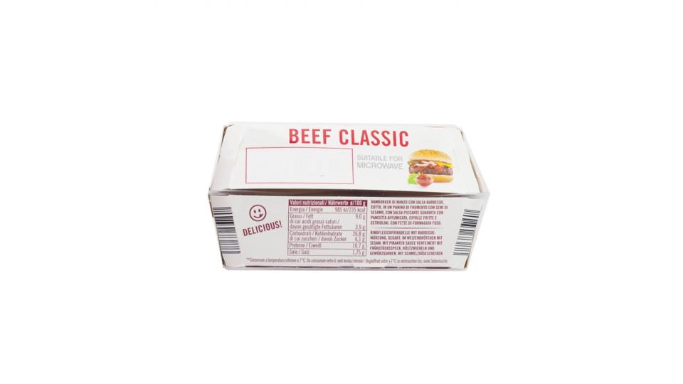 Hamburger Premium Beef Classic Microondabile