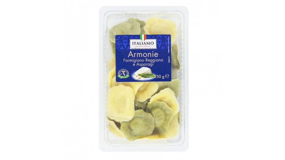 Armonie Bicolori Asparagi e Parmigiano Dop