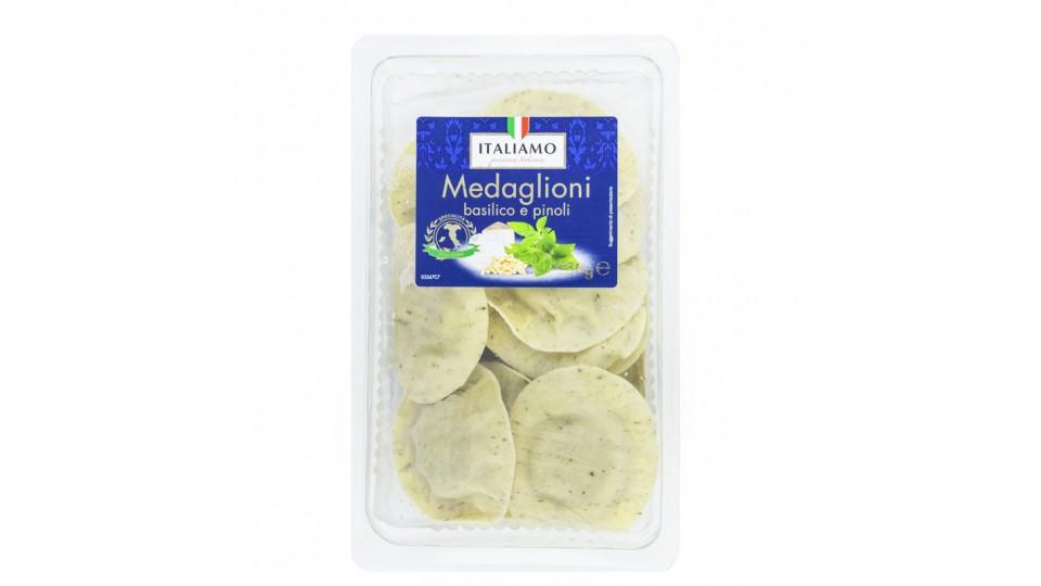 Medaglioni Basilico e Pinoli