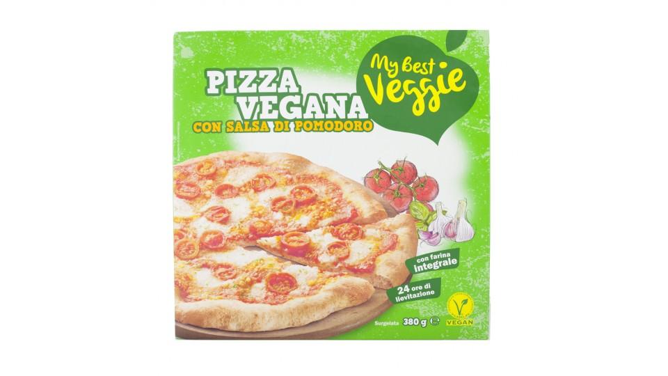Pizza Vegana Margherita con Farina Integrale