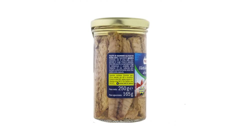 Filetti di Sgombro in Olio d'Oliva