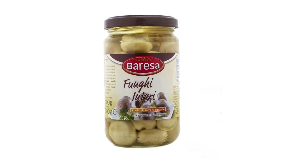 Prataioli Interi in Olio di Semi di Girasole