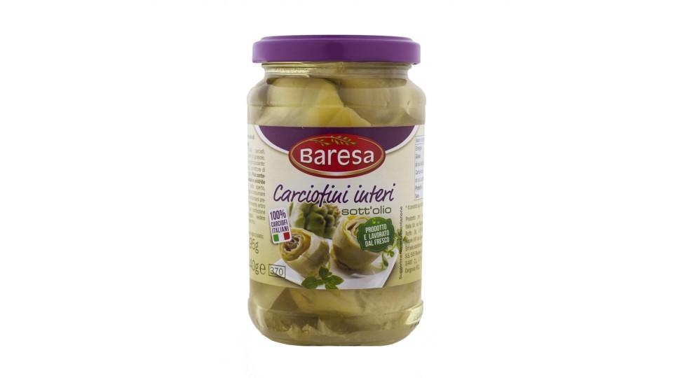 Carciofini Interi in Olio di Semi di Girasole