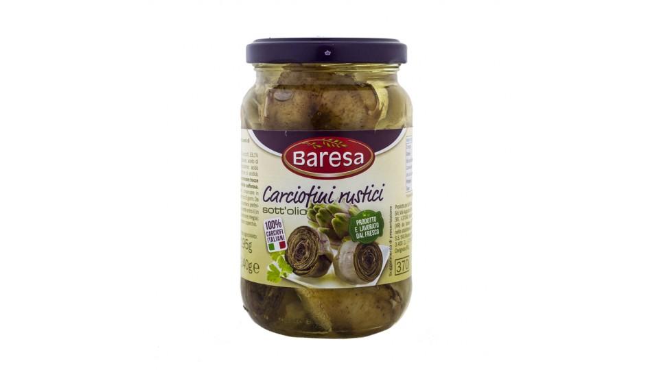 Carciofini Rustici in Olio di Semi di Girasole