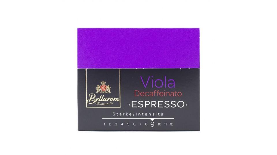 Capsule Caffè Viola Decaffeinato Compatibili con Macchina Nespresso®