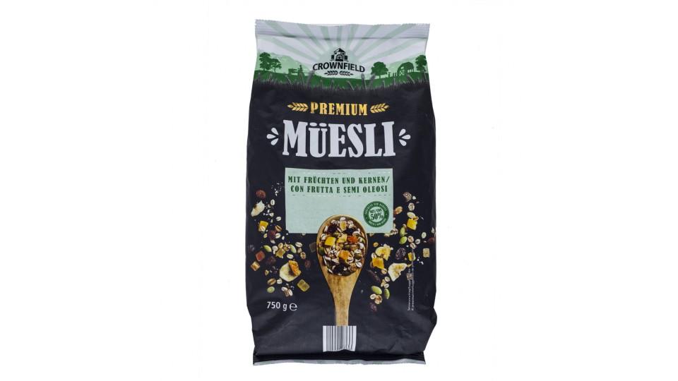 Premium Muesli con Frutta e Semi