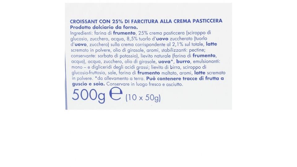 Croissant alla Crema 25% di Farcitura