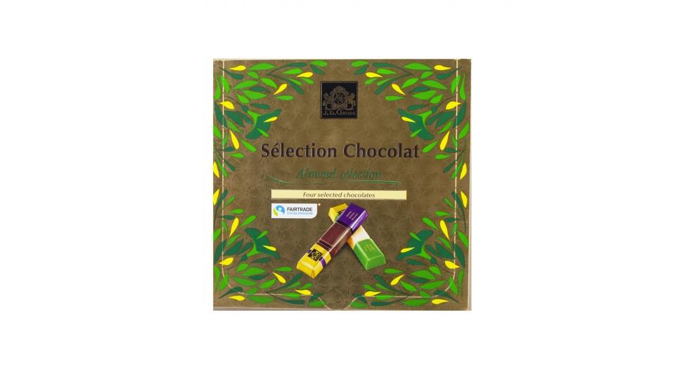 Selezione di Barrette di Cioccolato alle Mandorle