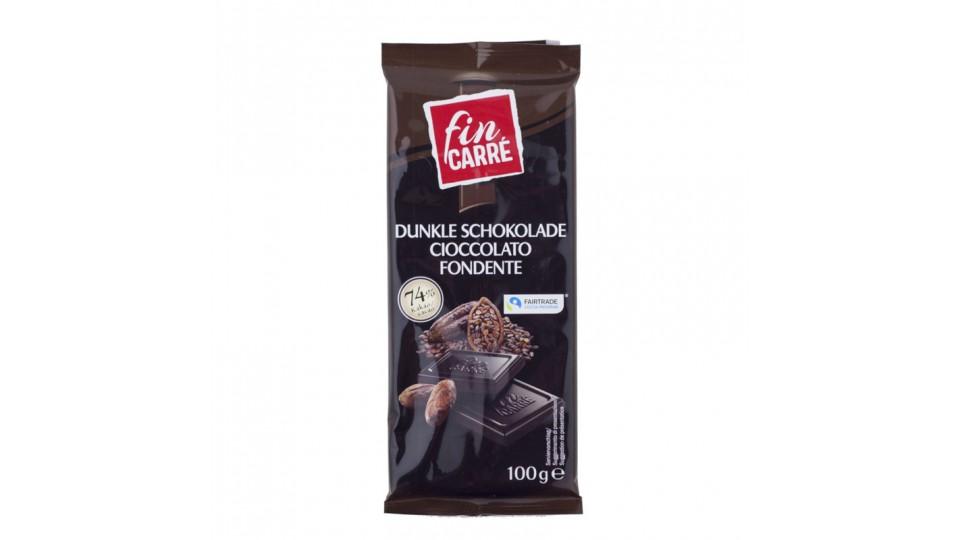 Cioccolato Fondente 74% Gusto Forte e Deciso