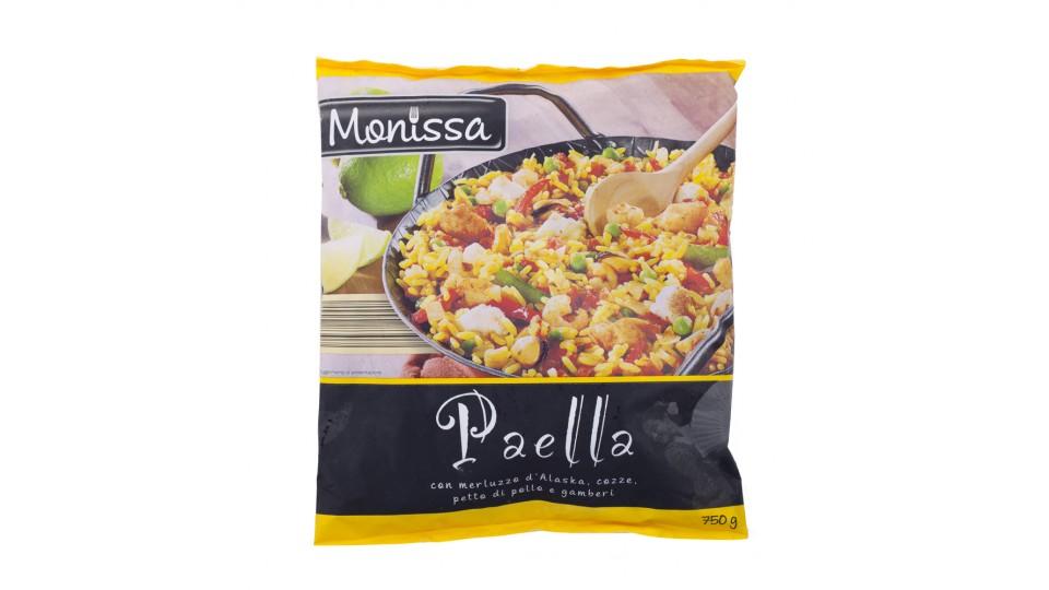 Paella con Pollo e Frutti di Mare