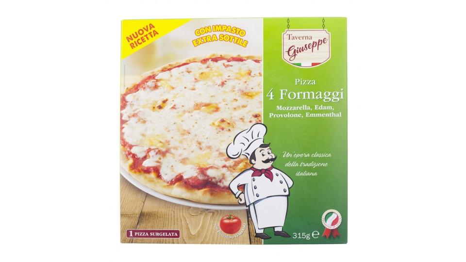 Pizza 4 Formaggi Extra Sottile