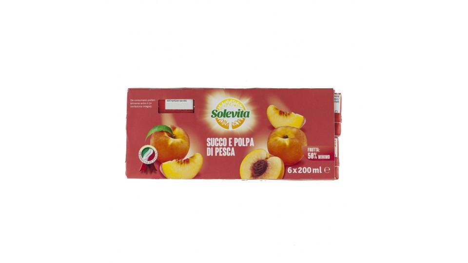 Succo e Polpa di Pesca Min. 50% Frutta