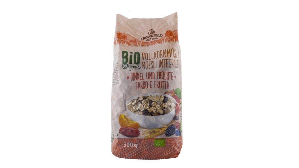 Muesli Bio Integrale Frutta