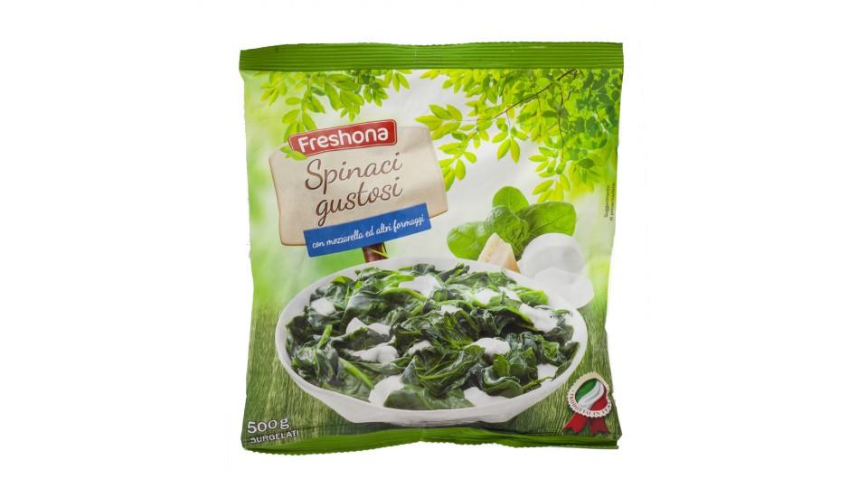 Spinaci con Mozzarella e Formaggi