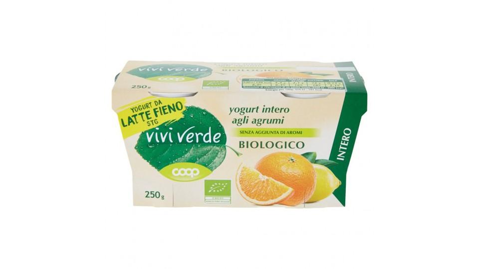 Yogurt Intero agli Agrumi Biologico
