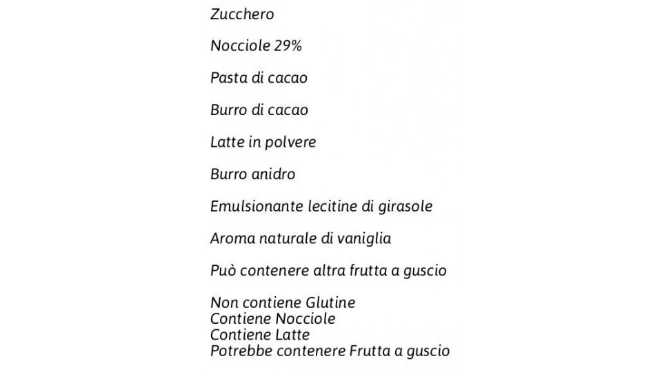 Classico Cioccolatini con Cuore al Gianduia e Nocciola Intera Orso Blu