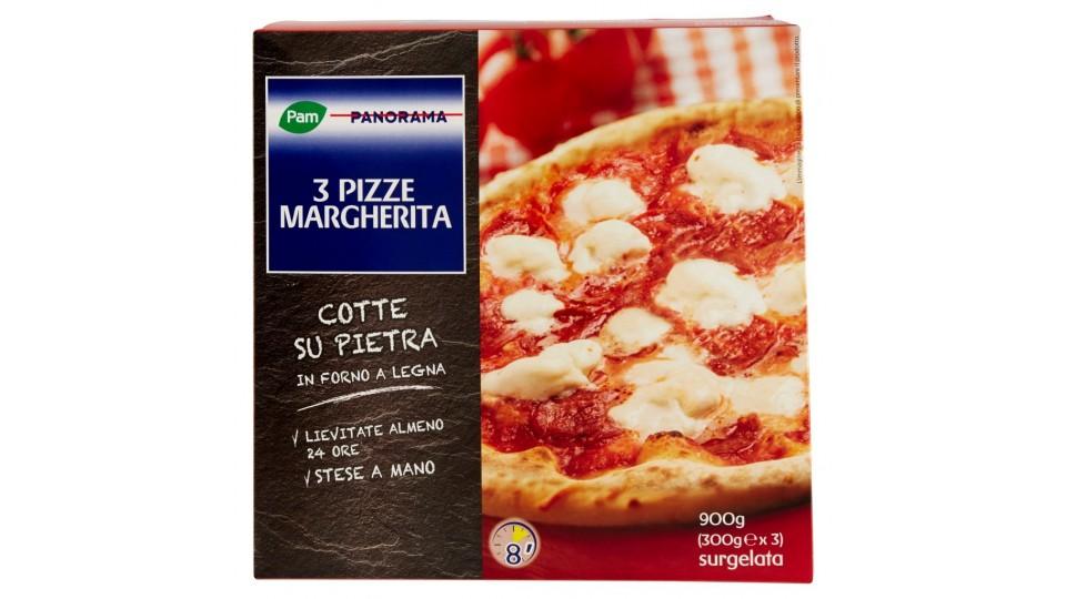 3 Pizze Margherita Surgelate  (300g x 3)
