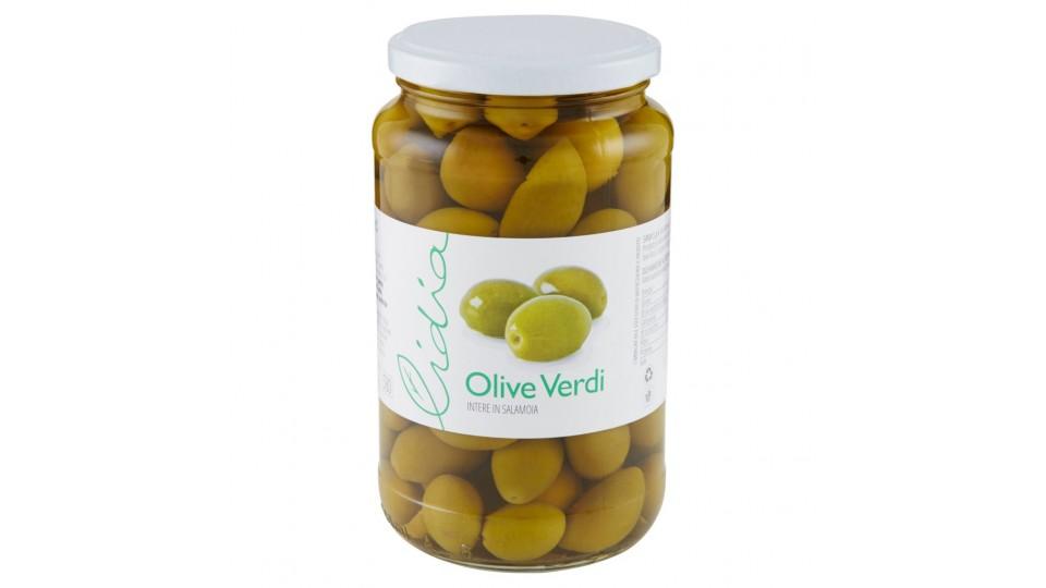 Olive Verdi Intere in Salamoia