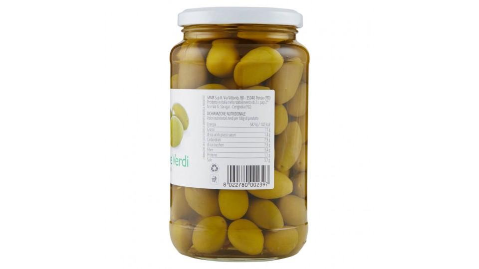Olive Verdi Intere in Salamoia