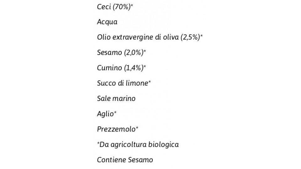 Il Giusto Gusto dei Legumi Hummus Crema di Ceci Bio