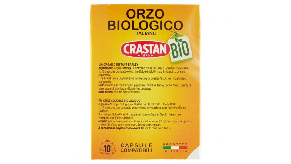 Bio Orzo Biologico Italiano Capsule Compatibili con Macchine Dolce Gusto* 10 x 3 g