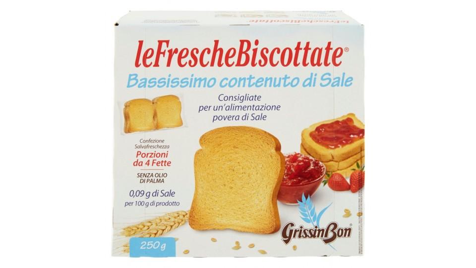 Lefreschebiscottate Bassissimo Contenuto di Sale